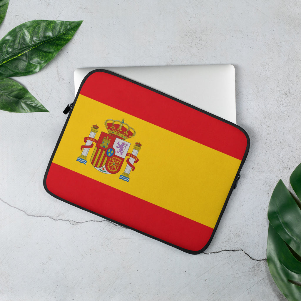 Laptop Sleeve Spanien Flagge Design 13 Zoll