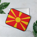 Laptop Sleeve Nordmazedonien Flagge 13 Zoll