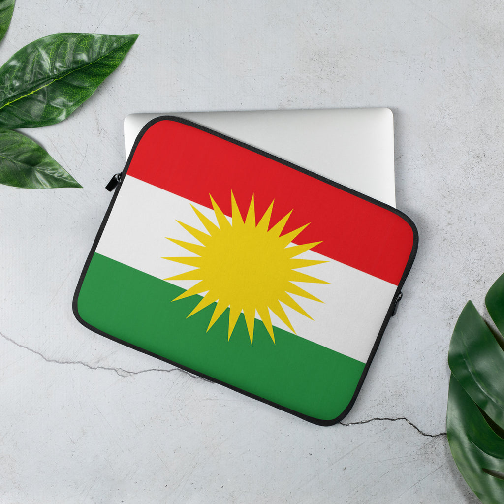 Laptop Sleeve Kurdische Flagge Design 13 Zoll