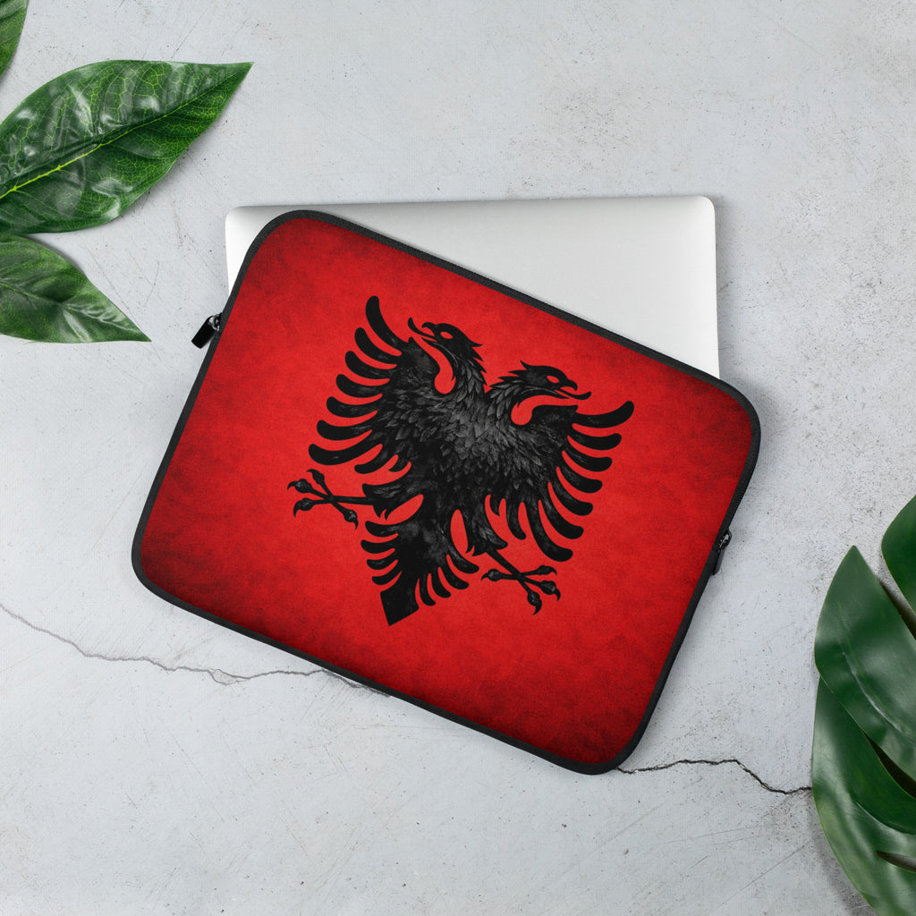 Laptop Sleeve Albanien Adler Flagge 13 Zoll