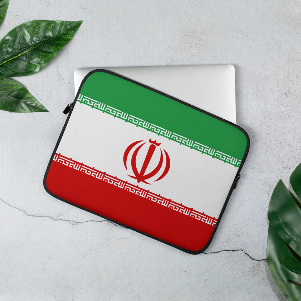 Laptop Sleeve Iran Flagge Design 13 Zoll