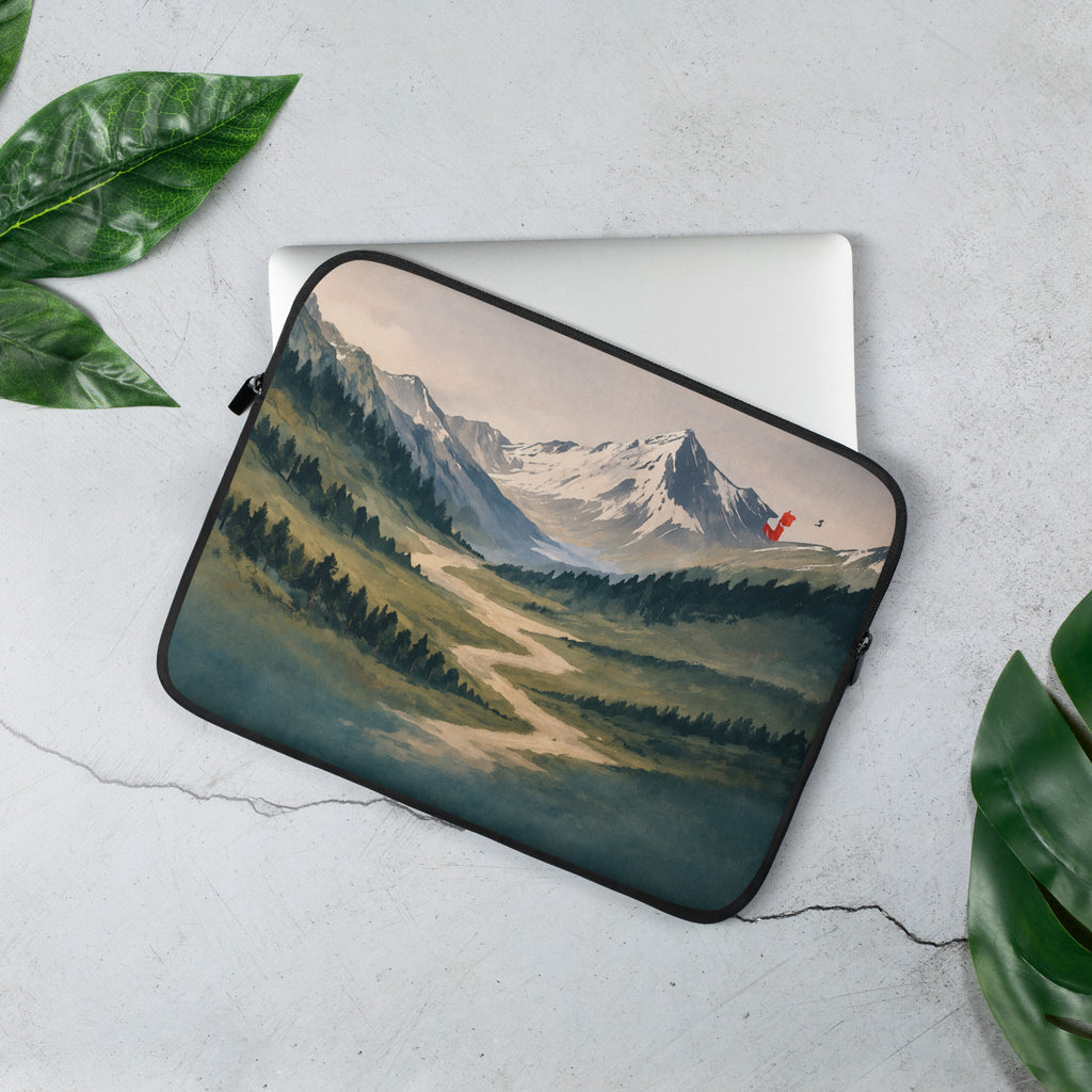 Laptop Sleeve Alpen Landschaft Schweiz 13 Zoll