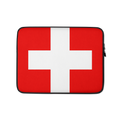 Laptop Sleeve Schweiz Schweizer Flagge 13 Zoll Schutzhülle