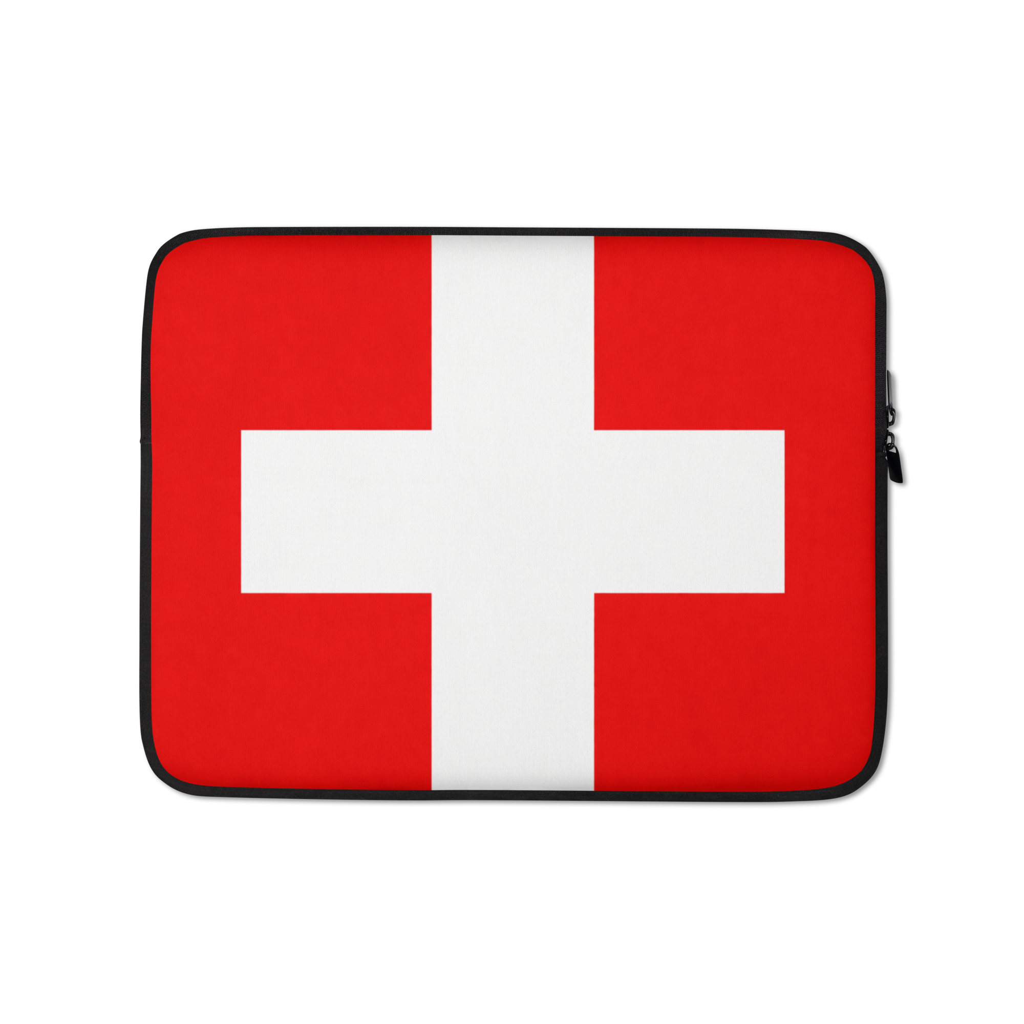 Laptop Sleeve Schweiz Schweizer Flagge 13 Zoll Schutzhülle