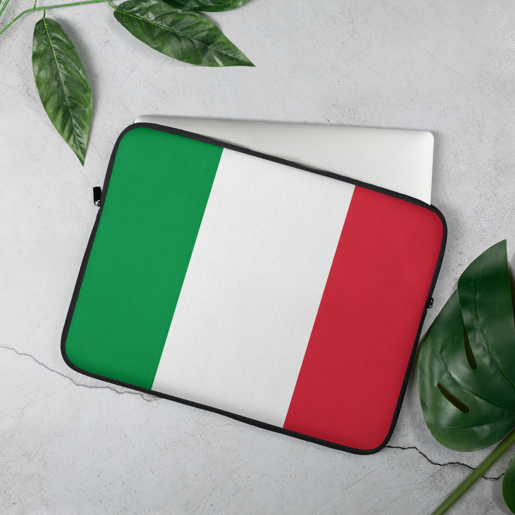 Laptop Sleeve Italien Flagge Design 15 Zoll
